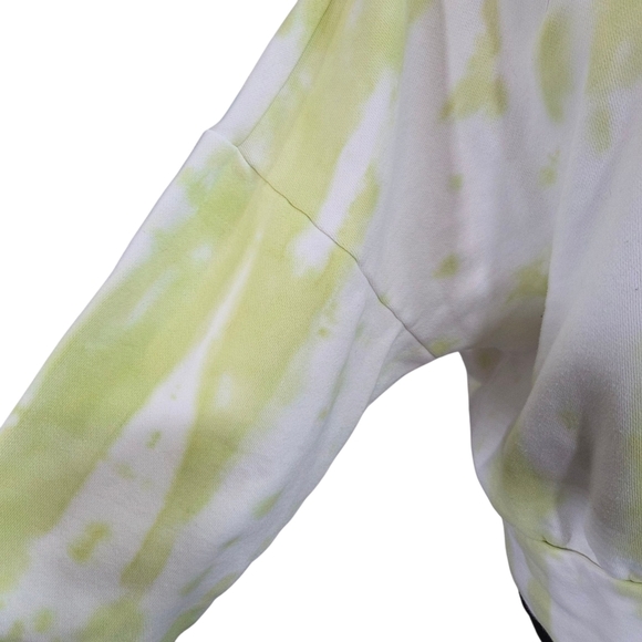 Old Navy Women's Tie-Dye Sweater - Green and White Size L - Picture 4 of 5